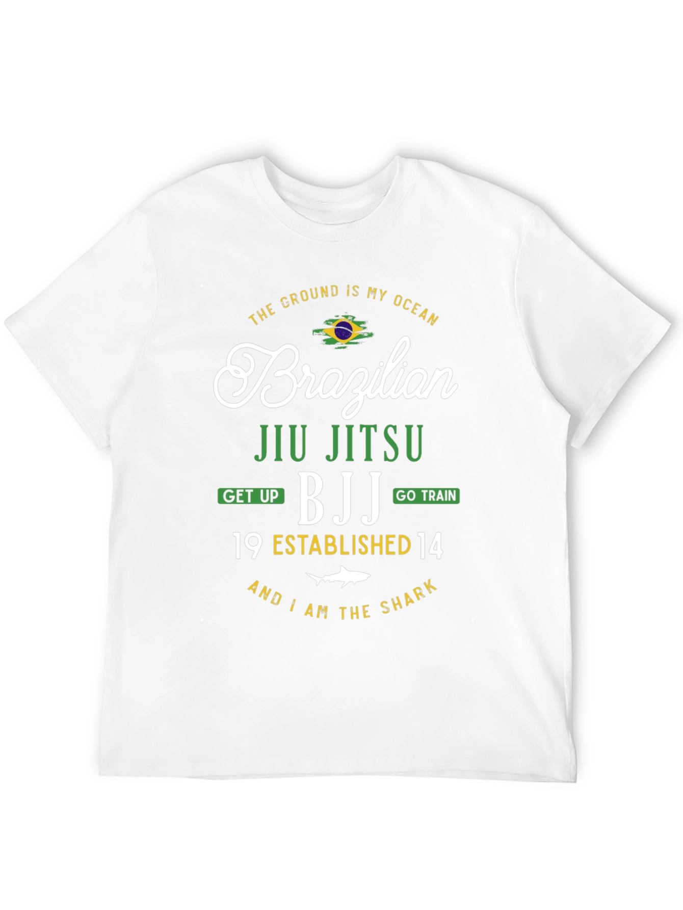 Brazilian Jiu Jitsu BJJ Black T-Shirt