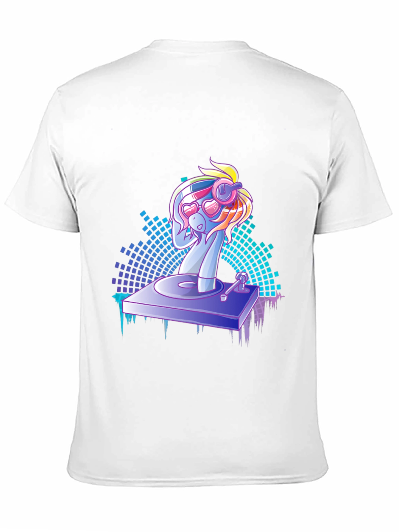 DJ Pony Graphic Tee - Party Vibes