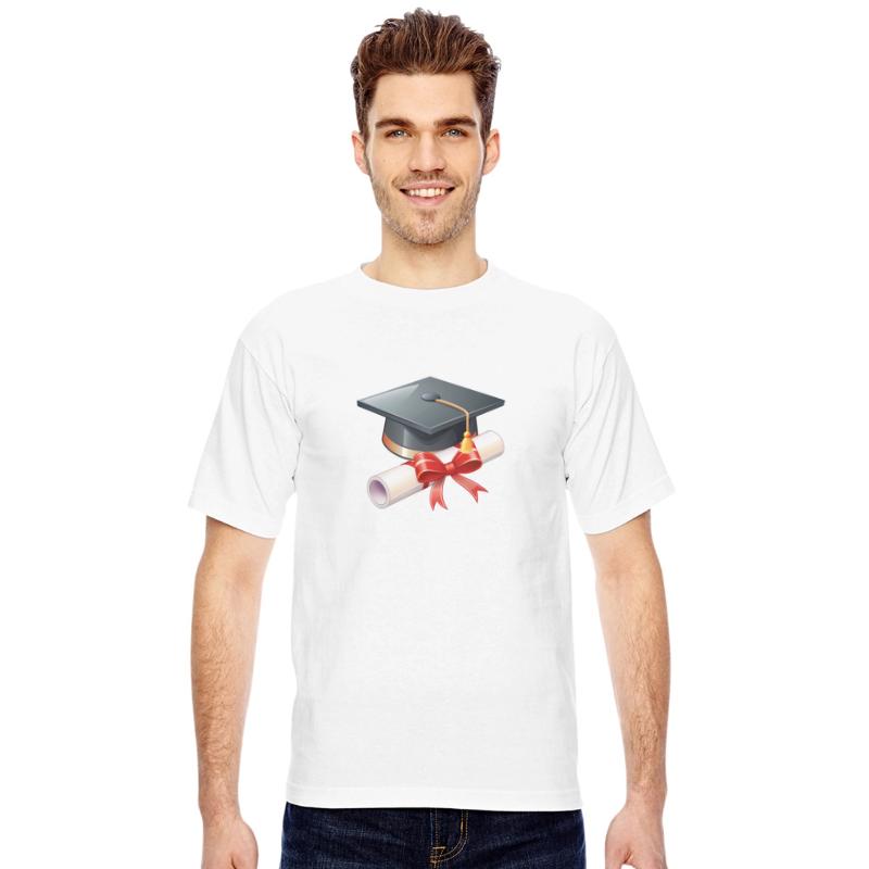 Graduation cap with diploma