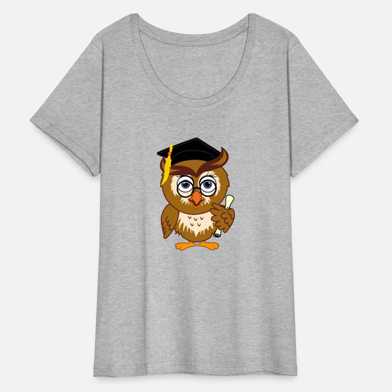 Graduation Owl with Diploma