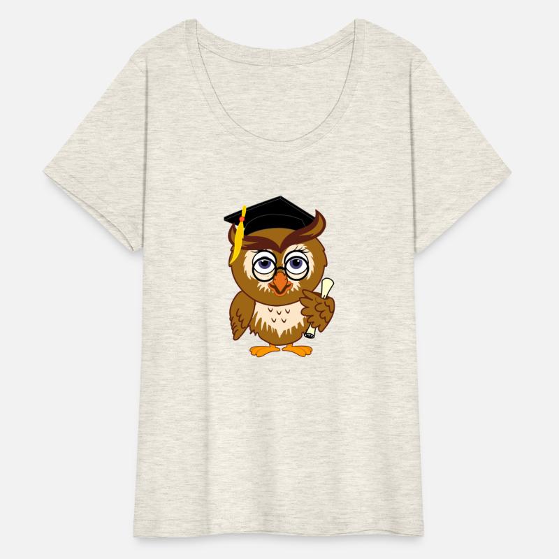 Graduation Owl with Diploma