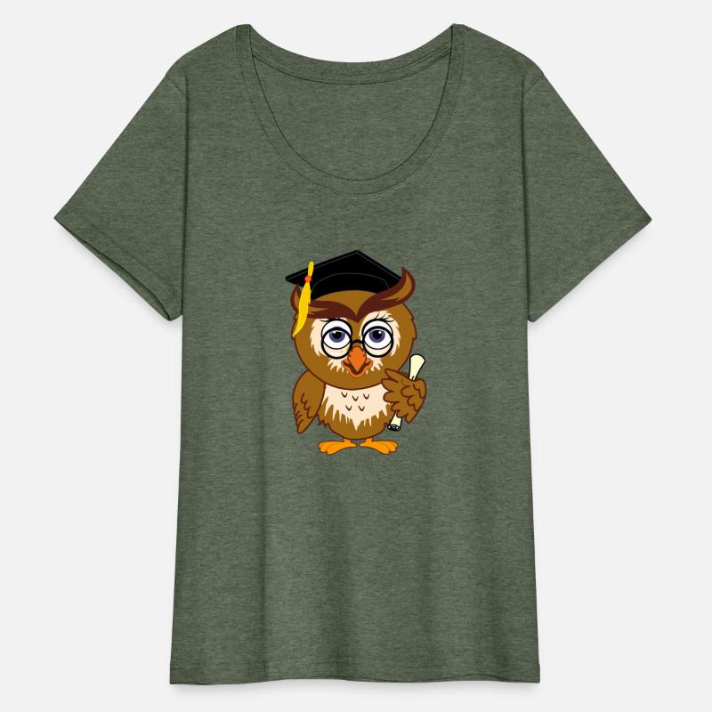 Graduation Owl with Diploma