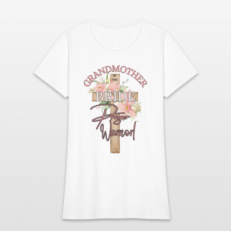 Grandmother of the Bride Prayer Warrior,with Cross