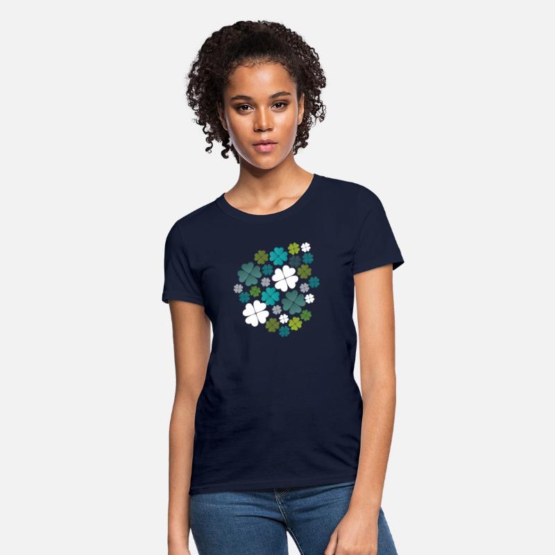 Green Shamrocks Irish Cute Unicorn Girls St Patric