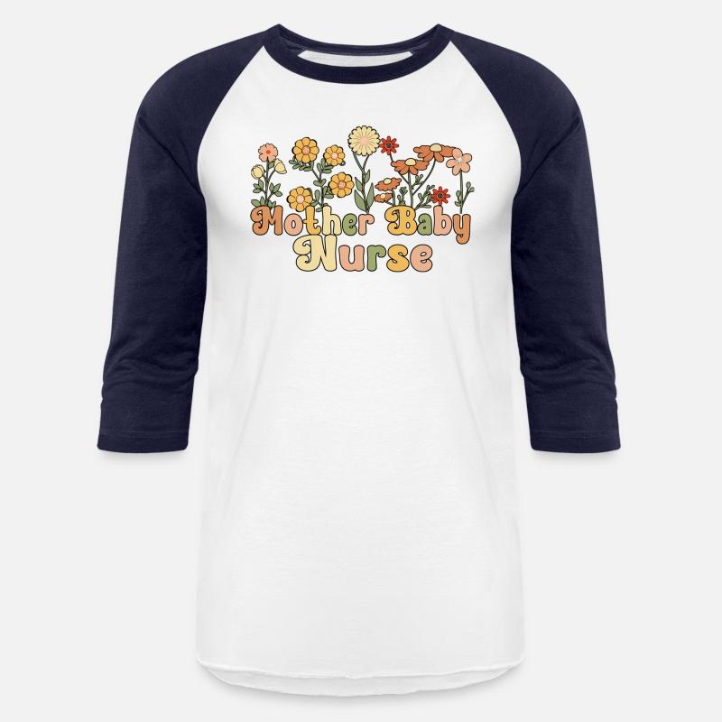 Groovy Mother Baby Nurse Flowers Postpum