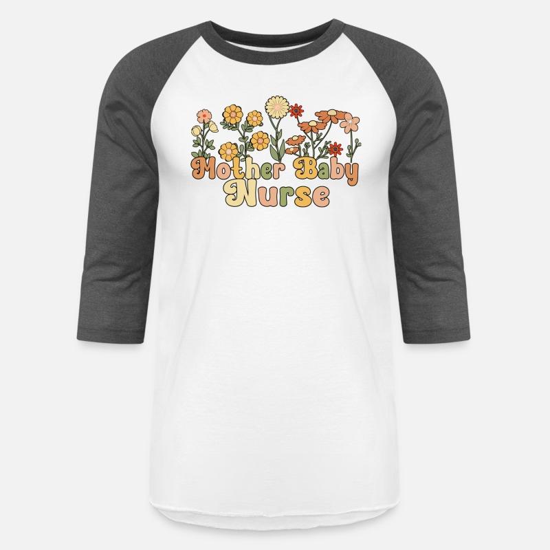Groovy Mother Baby Nurse Flowers Postpum