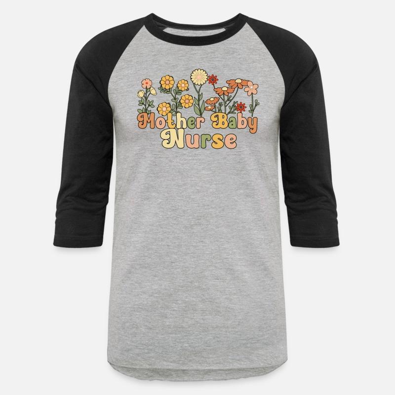 Groovy Mother Baby Nurse Flowers Postpum