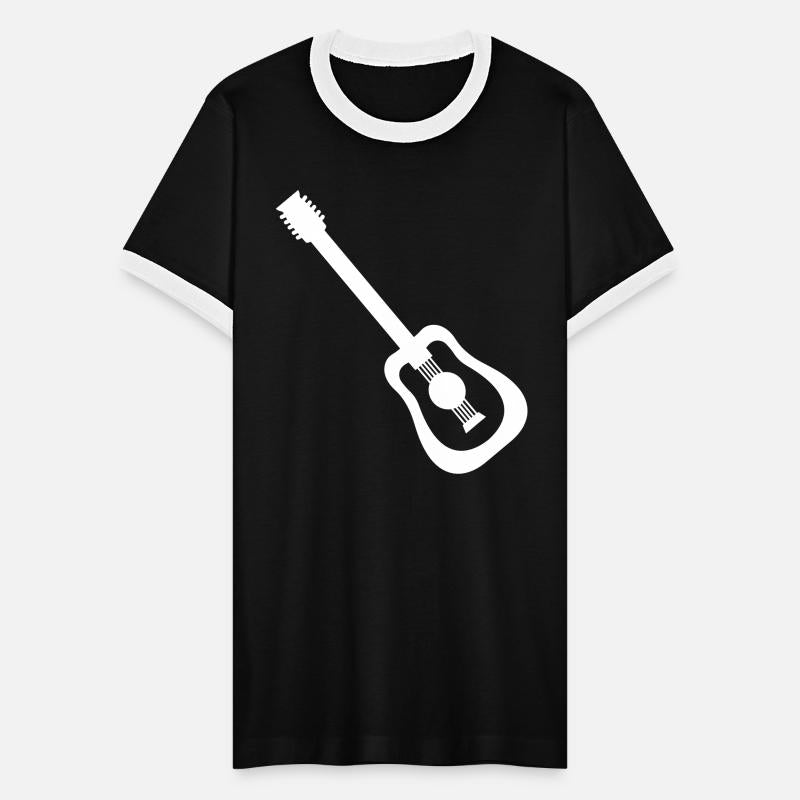 Guitar Logo Guitarist Playing Rock Music Bassist