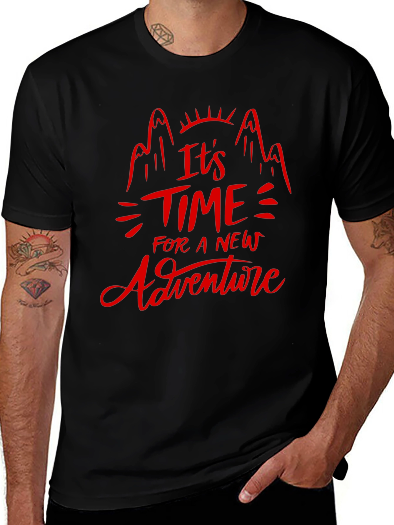 Its Time For A New Adventure Graphic Tee