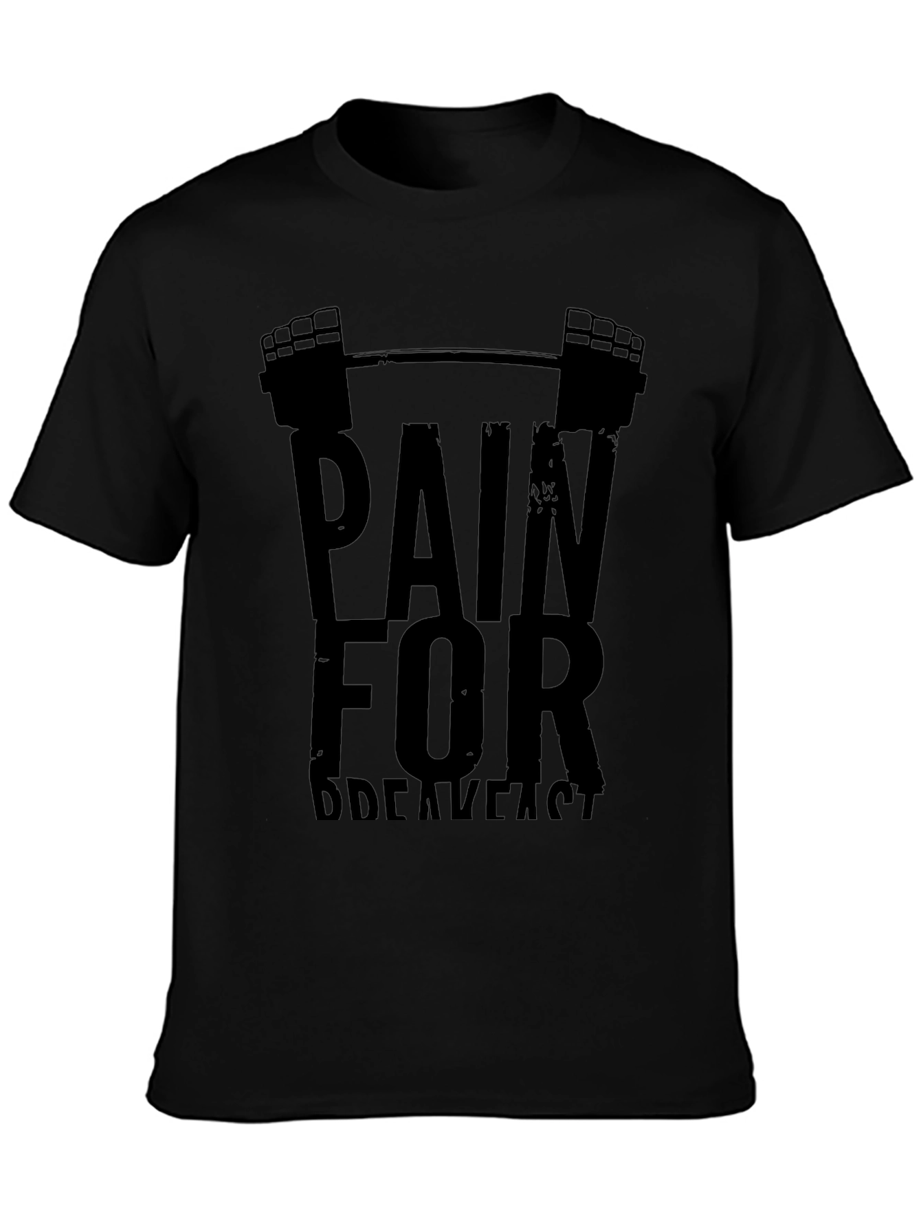 Pain for Breakfast Mens Graphic T-Shirt