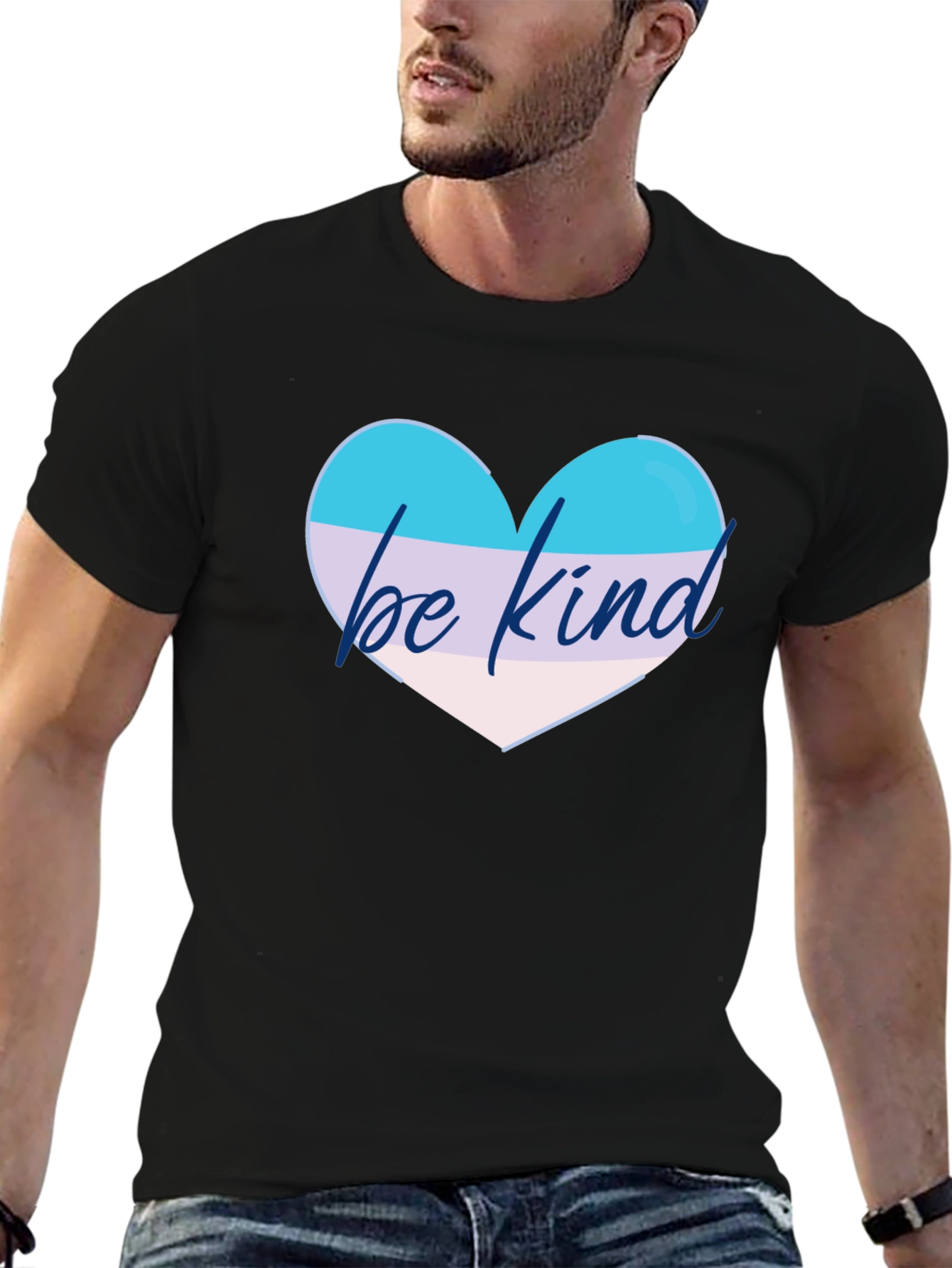 Be Kind Heart T-Shirt - Graphic Tee