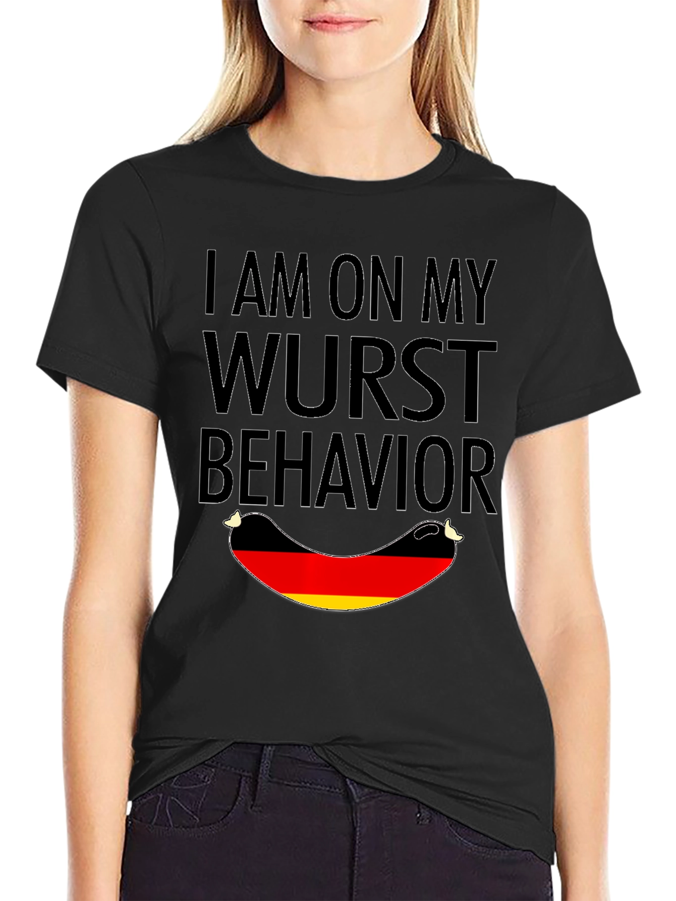 Wurst Behavior T-Shirt - Funny German Sausage Tee
