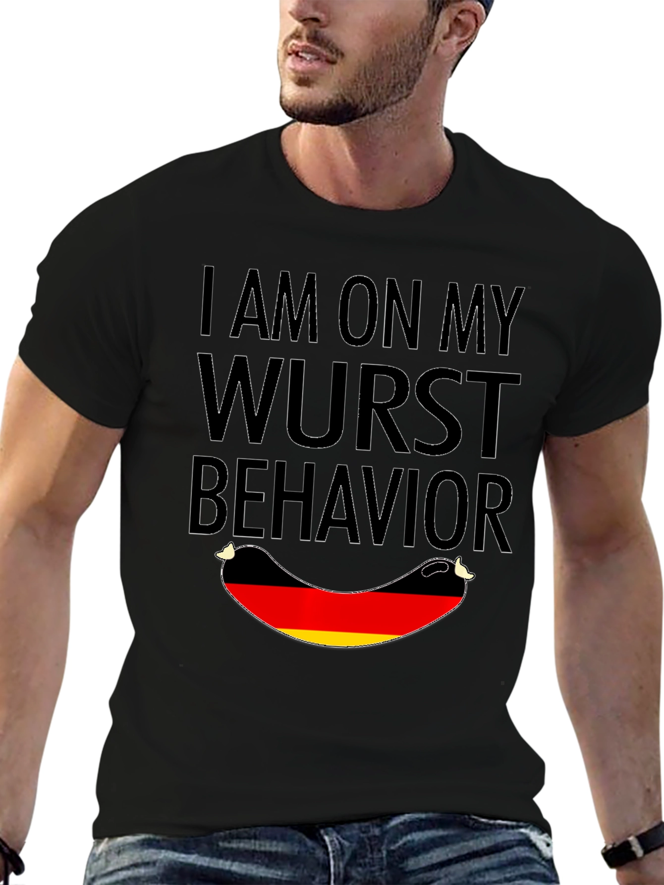 Wurst Behavior T-Shirt - Funny German Sausage Tee