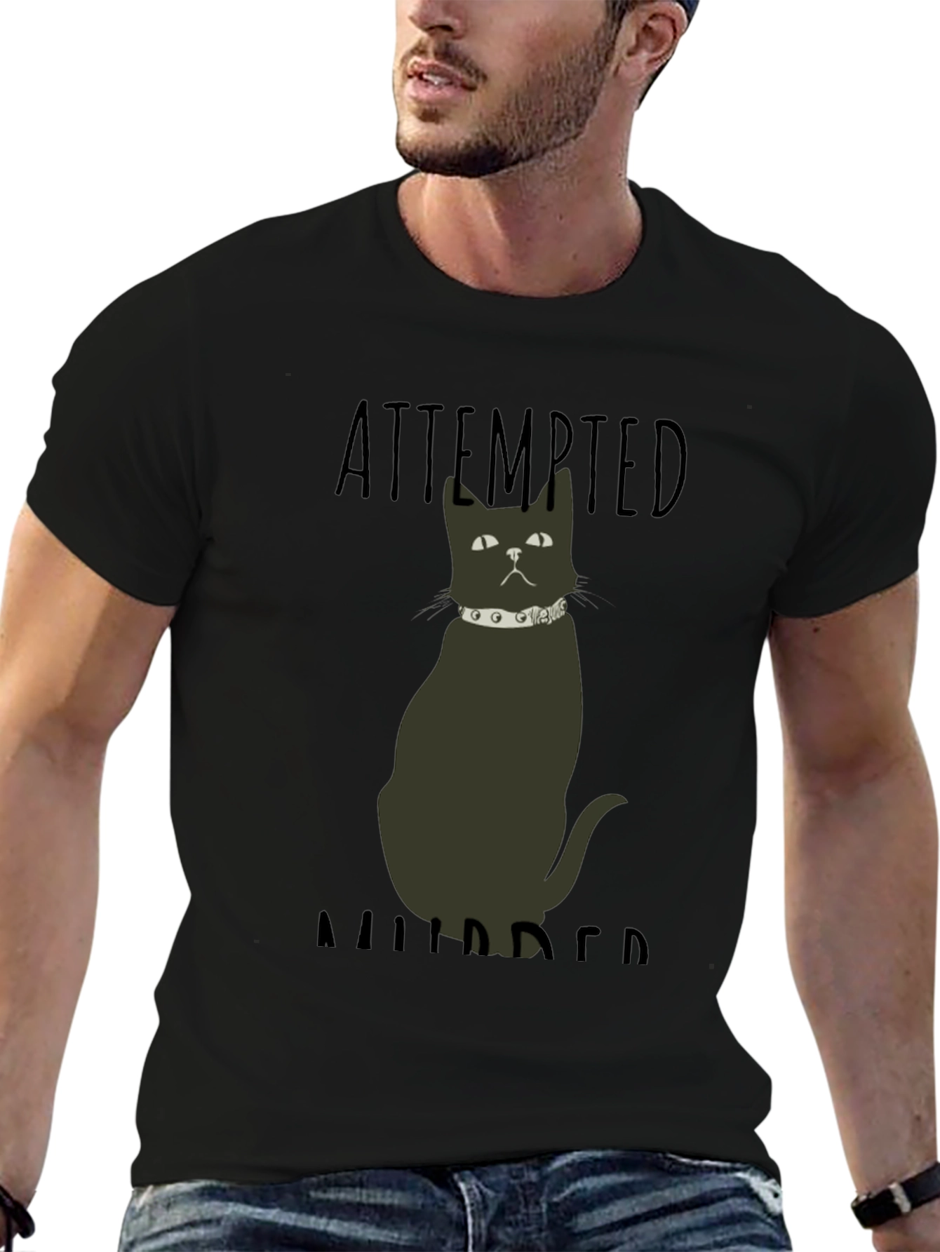 Attempted Murder Cat T-Shirt