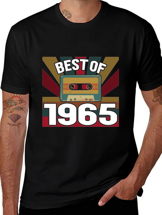 Best of 1965 Cassette Tape Graphic T-Shirt