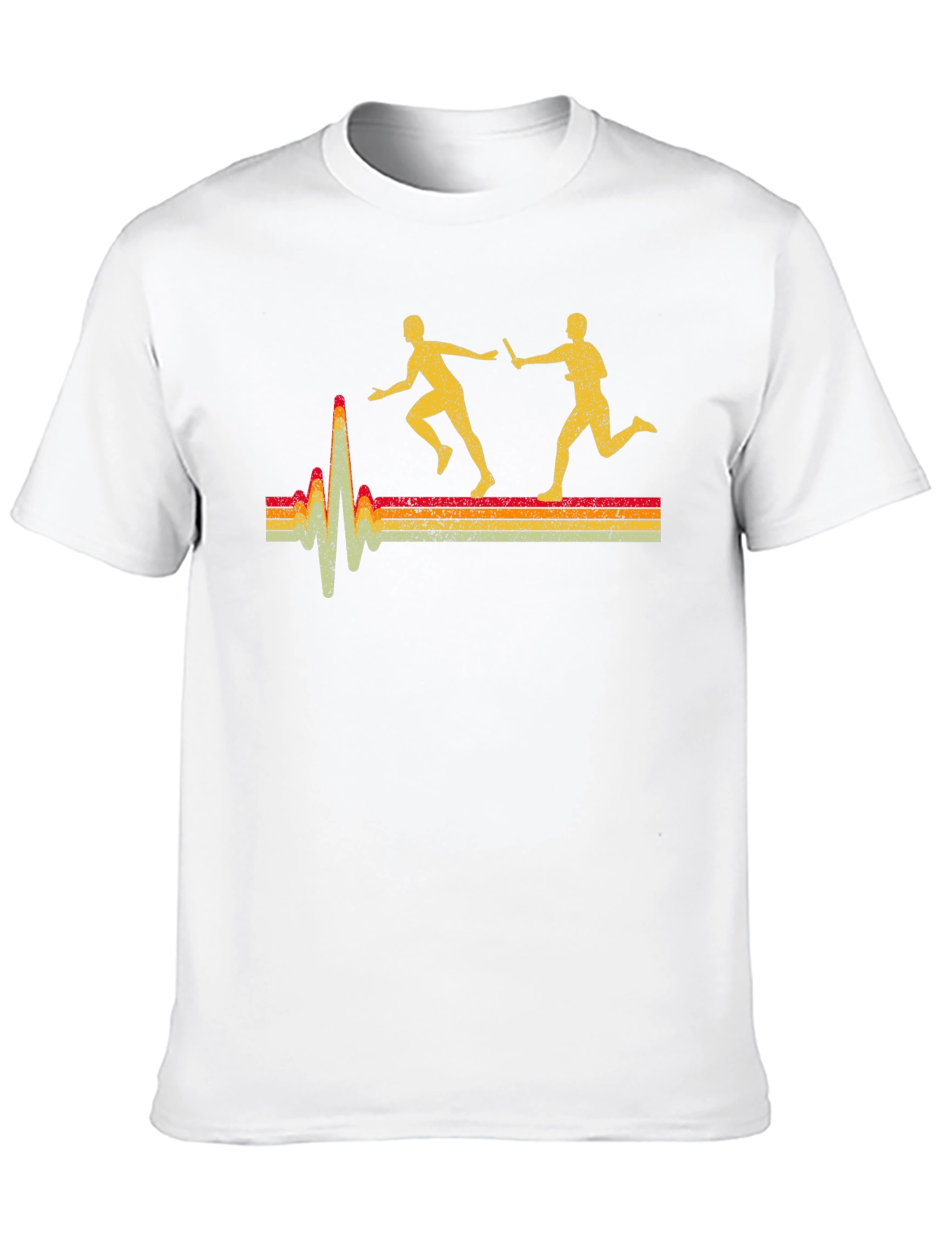 Relay Race Heartbeat Graphic Tee