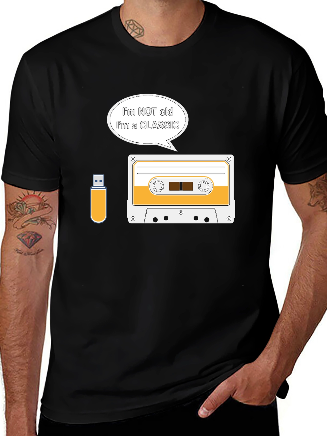 Classic Cassette Tape T-Shirt