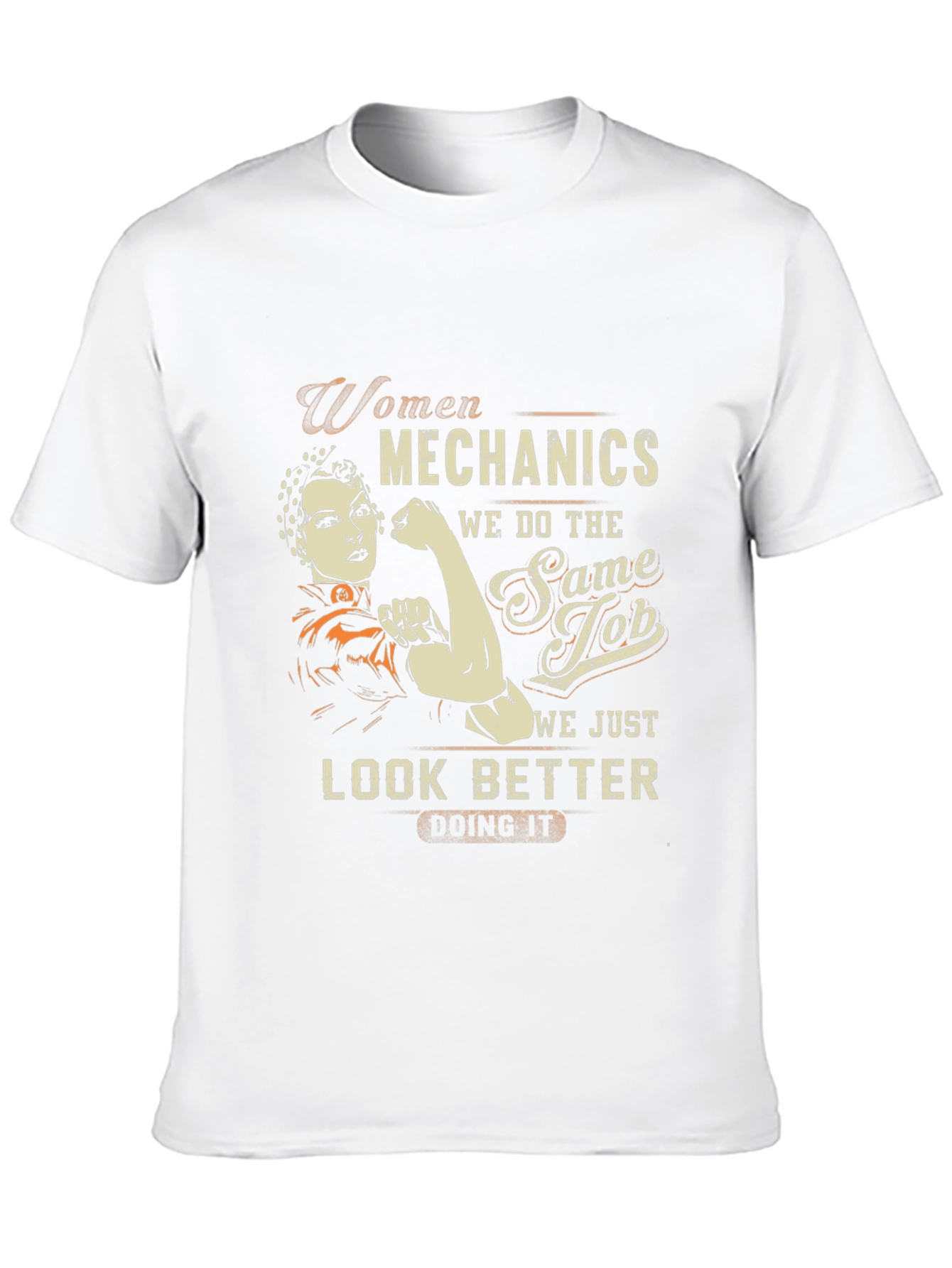 Women Mechanics T-Shirt - We Do The Same Job
