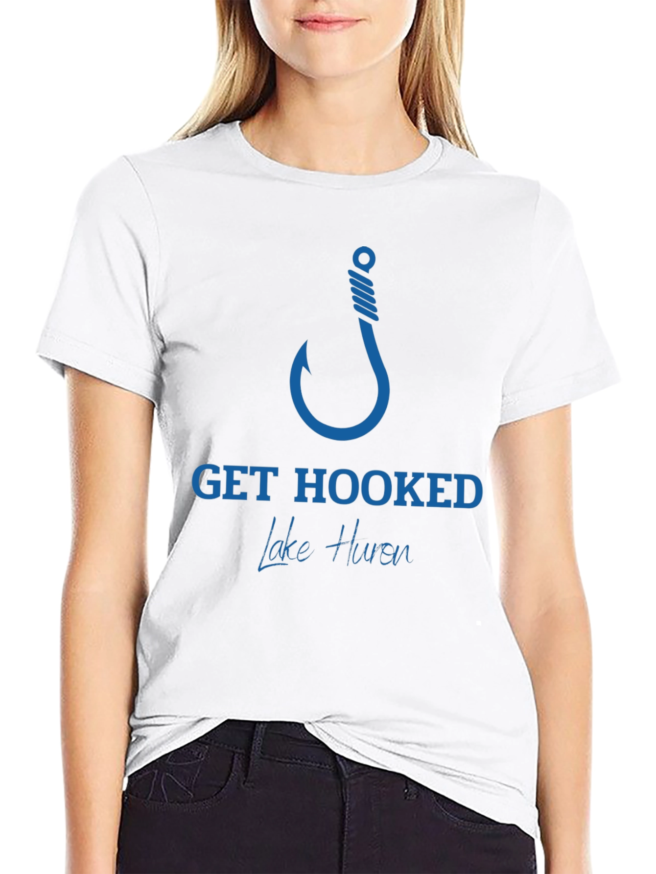 Get Hooked Lake Huron Graphic Tee
