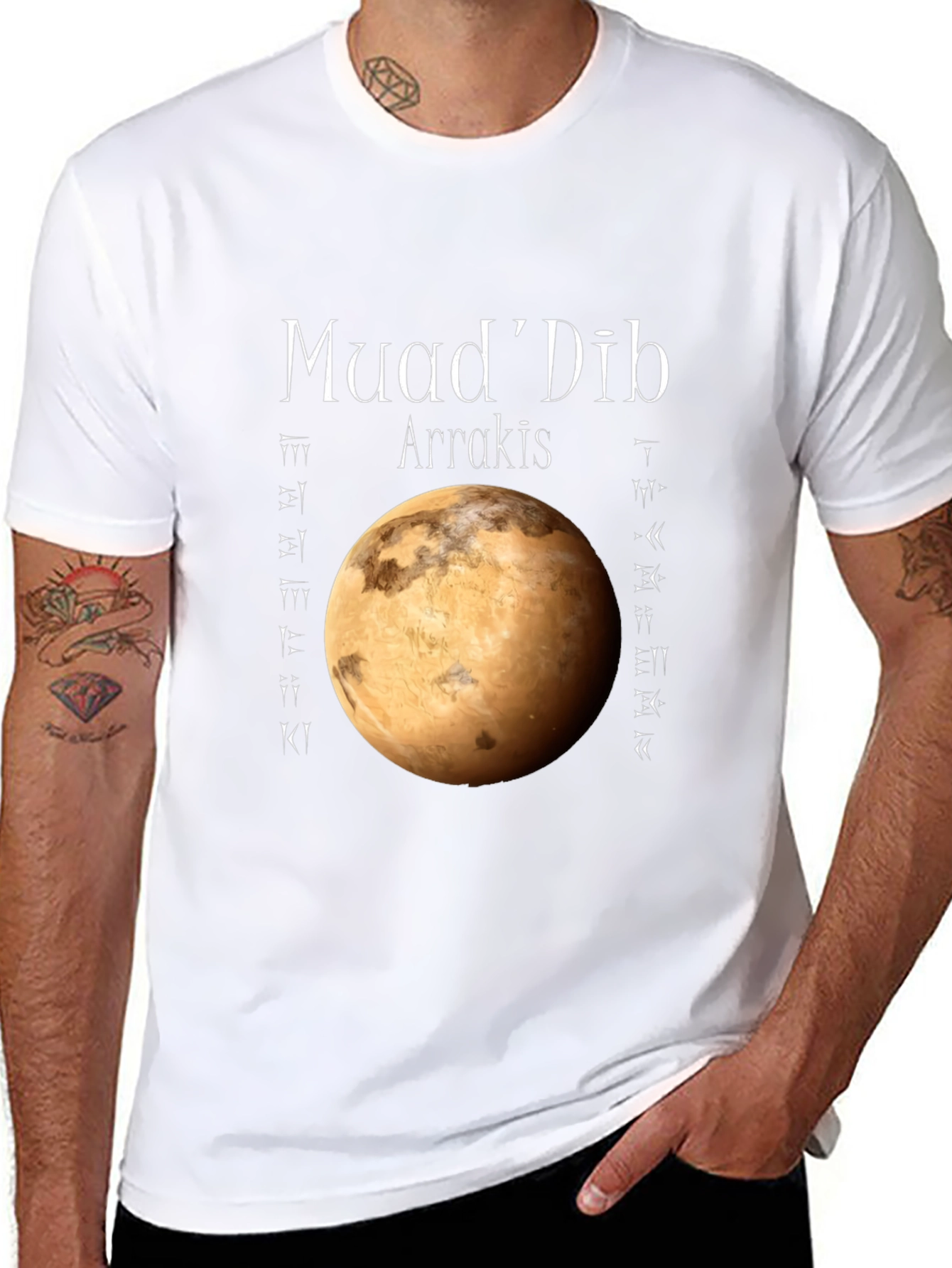 MuadDib Arrakis Dune Planet T-Shirt