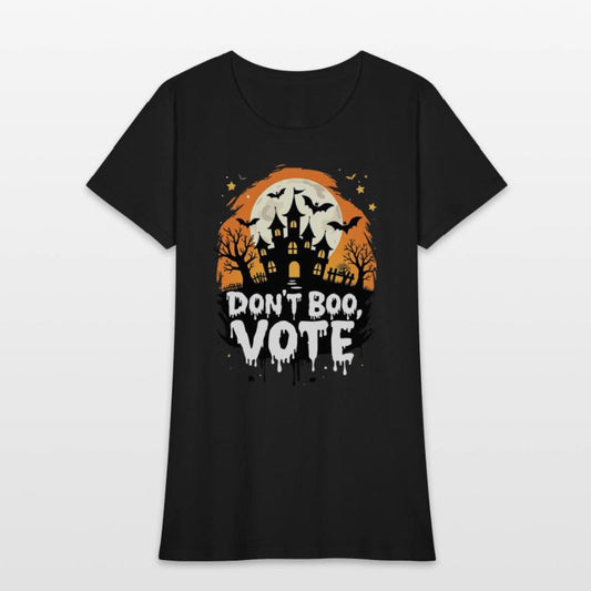 Halloween Voting Design - "Don't Boo, Vote"