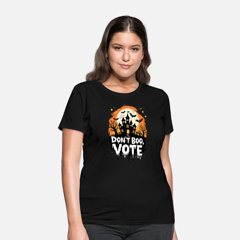 Halloween Voting Design - "Don't Boo, Vote"