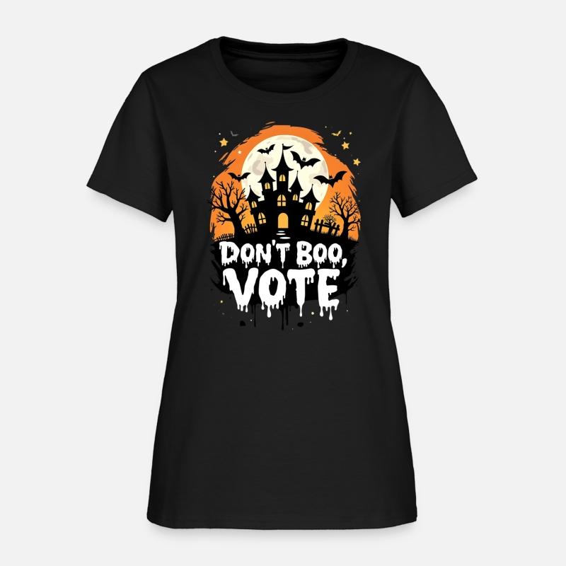 Halloween Voting Design - "Don't Boo, Vote"