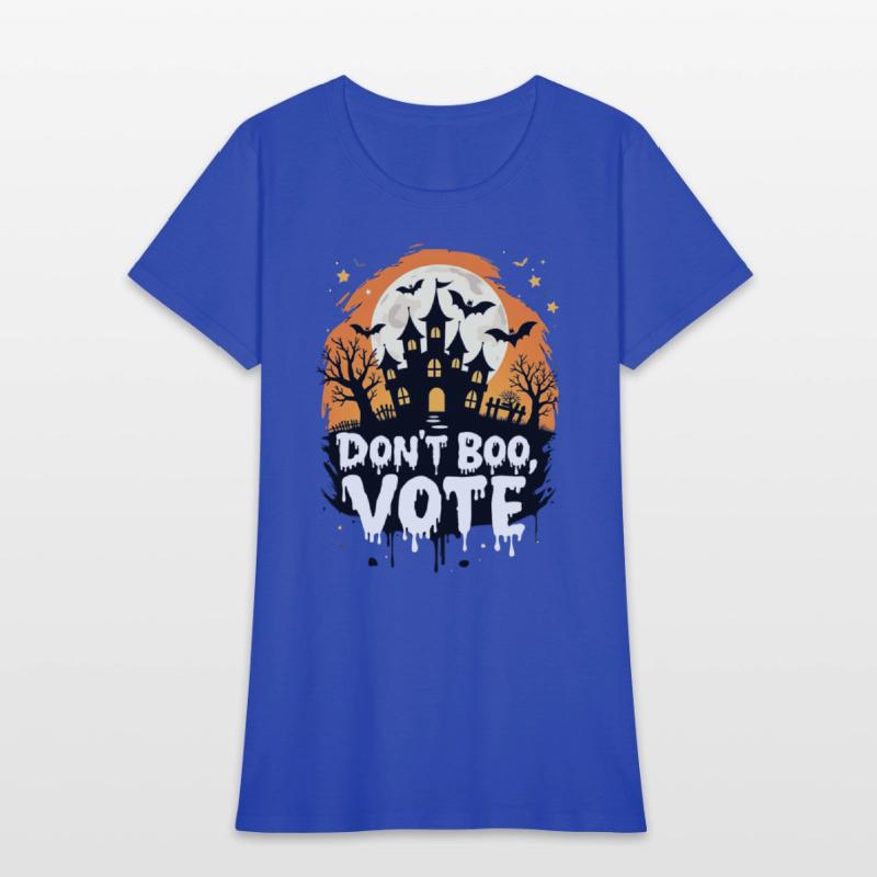 Halloween Voting Design - "Don't Boo, Vote"