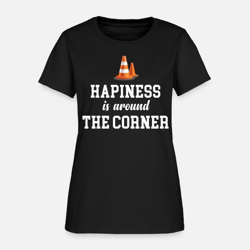 Happiness Is Around The Corner Funny Autocross