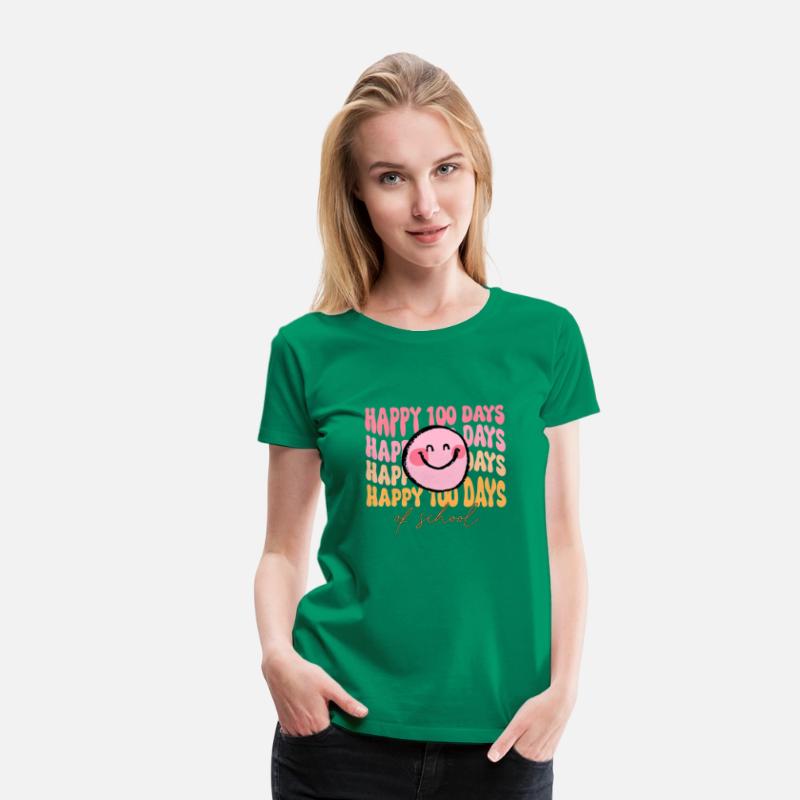 Happy 100 Days Of School Teacher Students Happy Sm