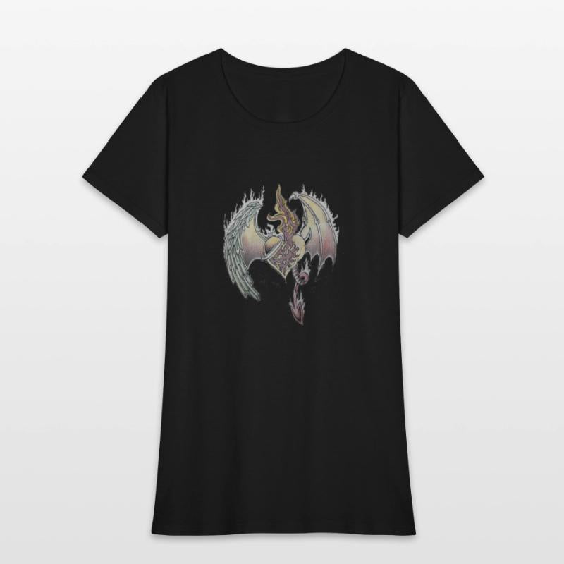heart broken wing t- shirt, Memorial Gift,