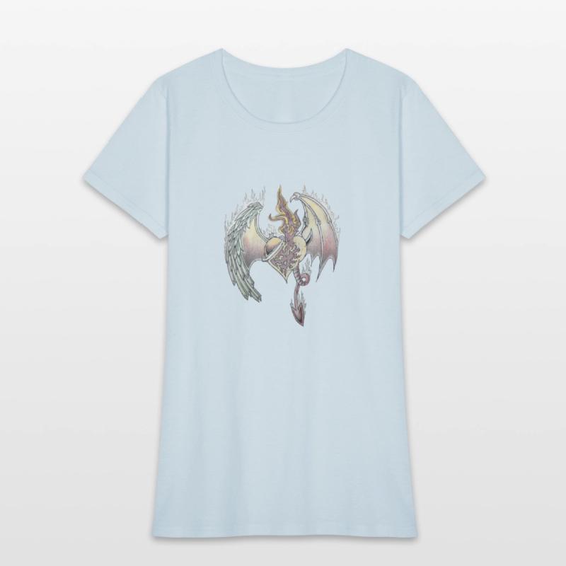 heart broken wing t- shirt, Memorial Gift,
