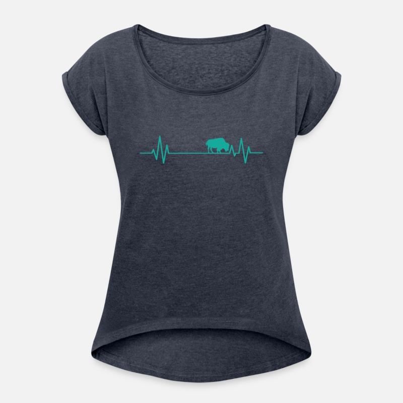 Heartbeat Line Bison Animal