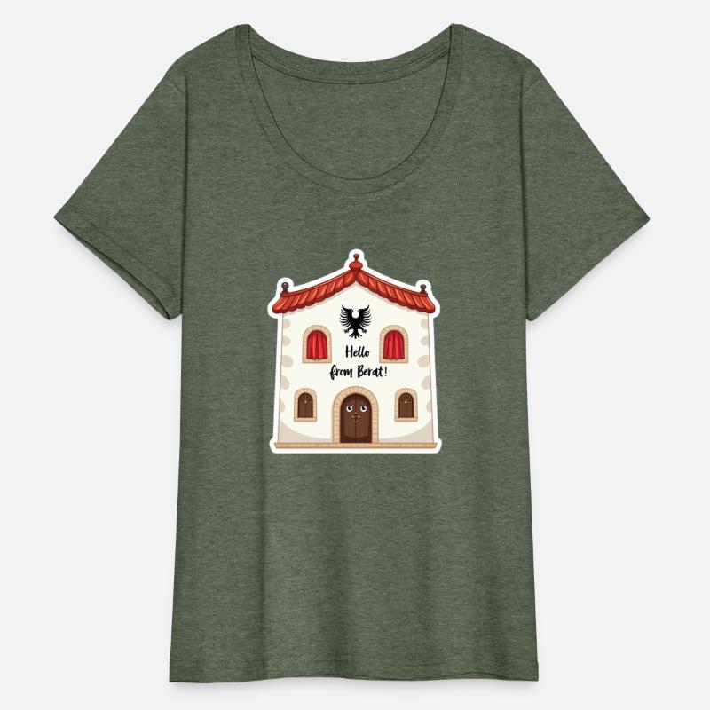 Hello from Berat – Cute Albanian Heritage Art