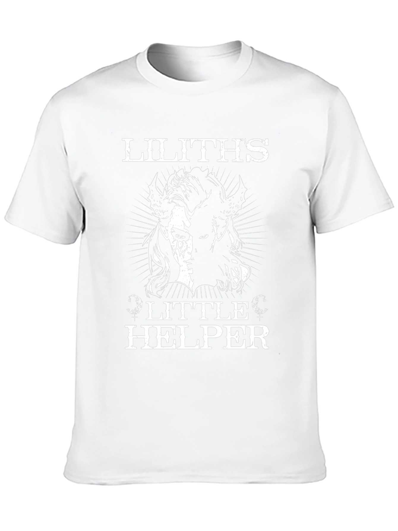 Liliths Little Helper Black Graphic Tee