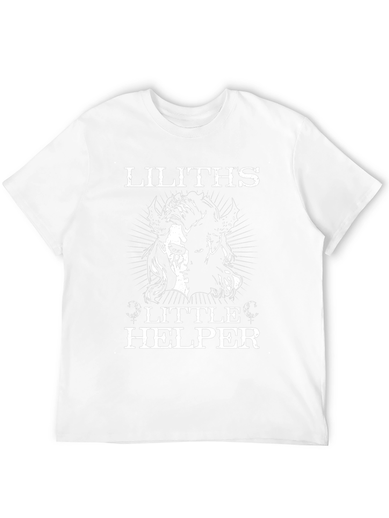 Liliths Little Helper Black Graphic Tee
