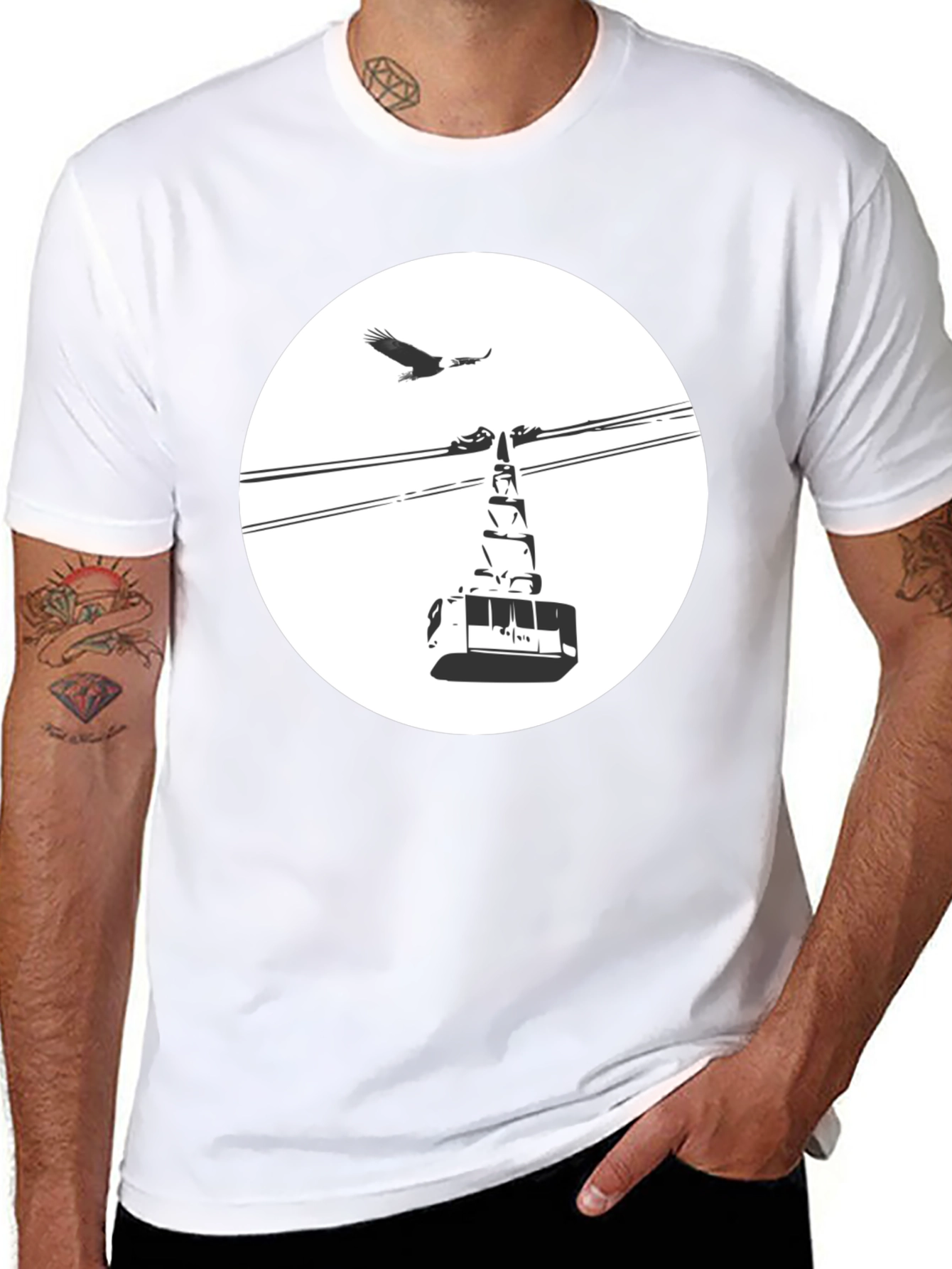 Eagle & Gondola Tee