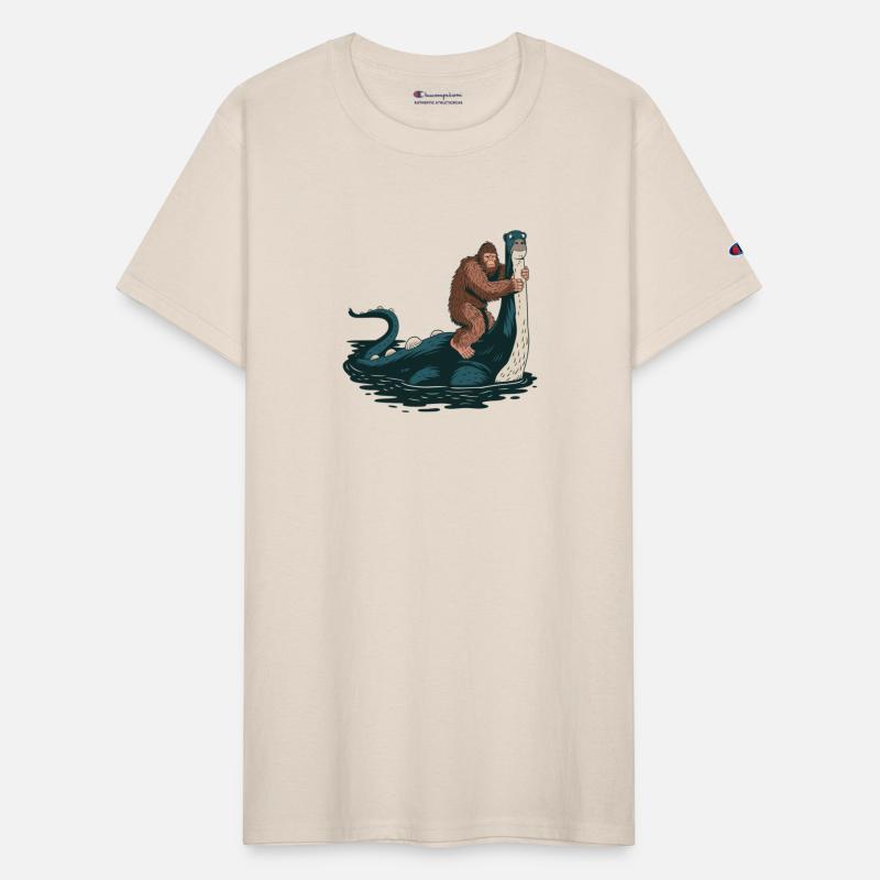 Hilarious Bigfoot & Loch Ness Monster Mashup Gift