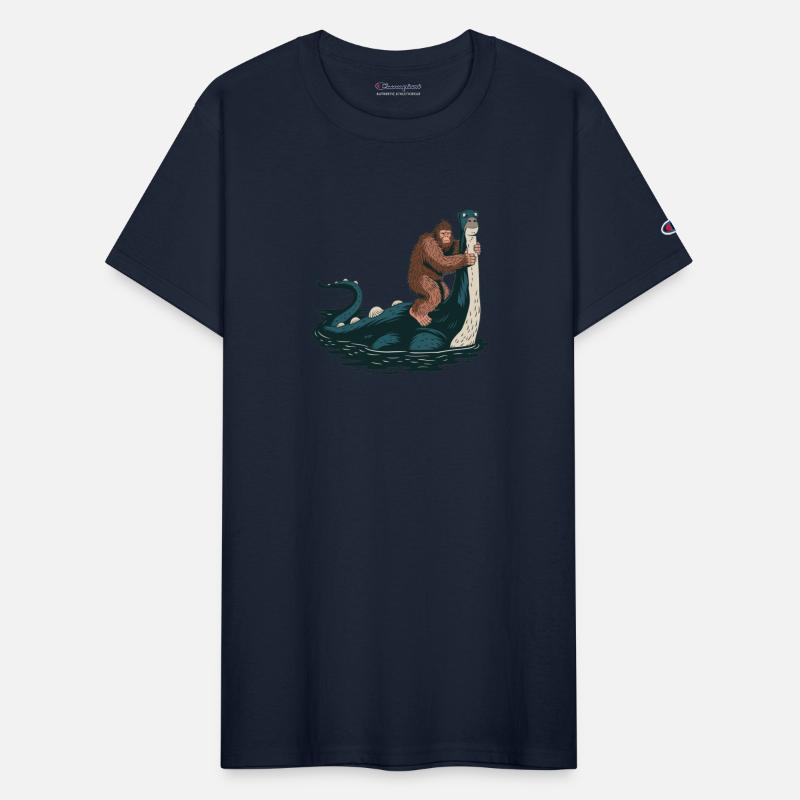 Hilarious Bigfoot & Loch Ness Monster Mashup Gift