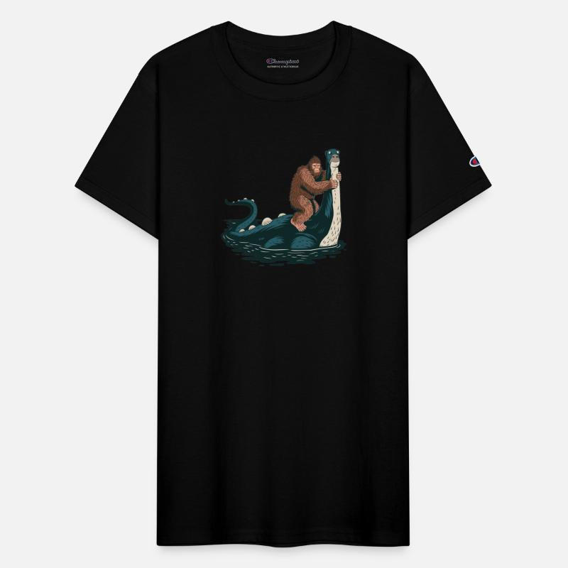 Hilarious Bigfoot & Loch Ness Monster Mashup Gift