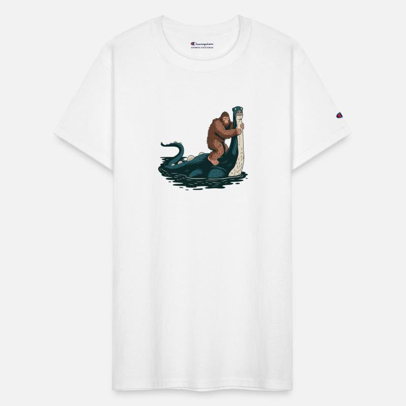 Hilarious Bigfoot & Loch Ness Monster Mashup Gift