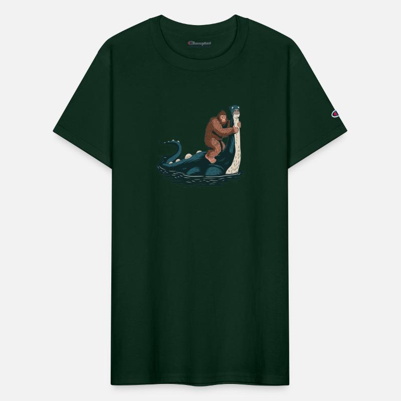 Hilarious Bigfoot & Loch Ness Monster Mashup Gift