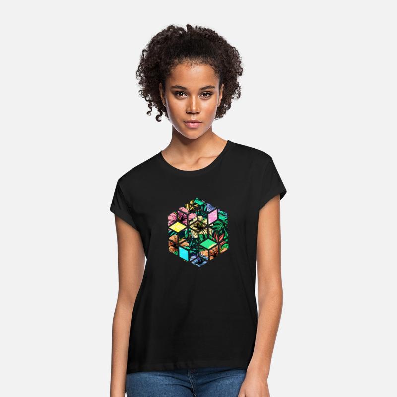 Hipster Flower Octagon