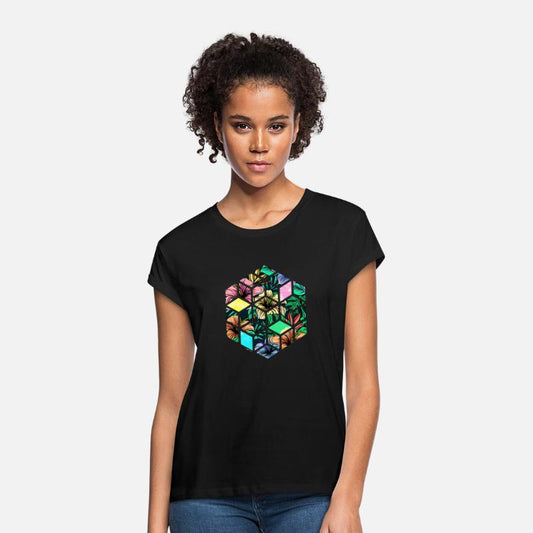Hipster Flower Octagon