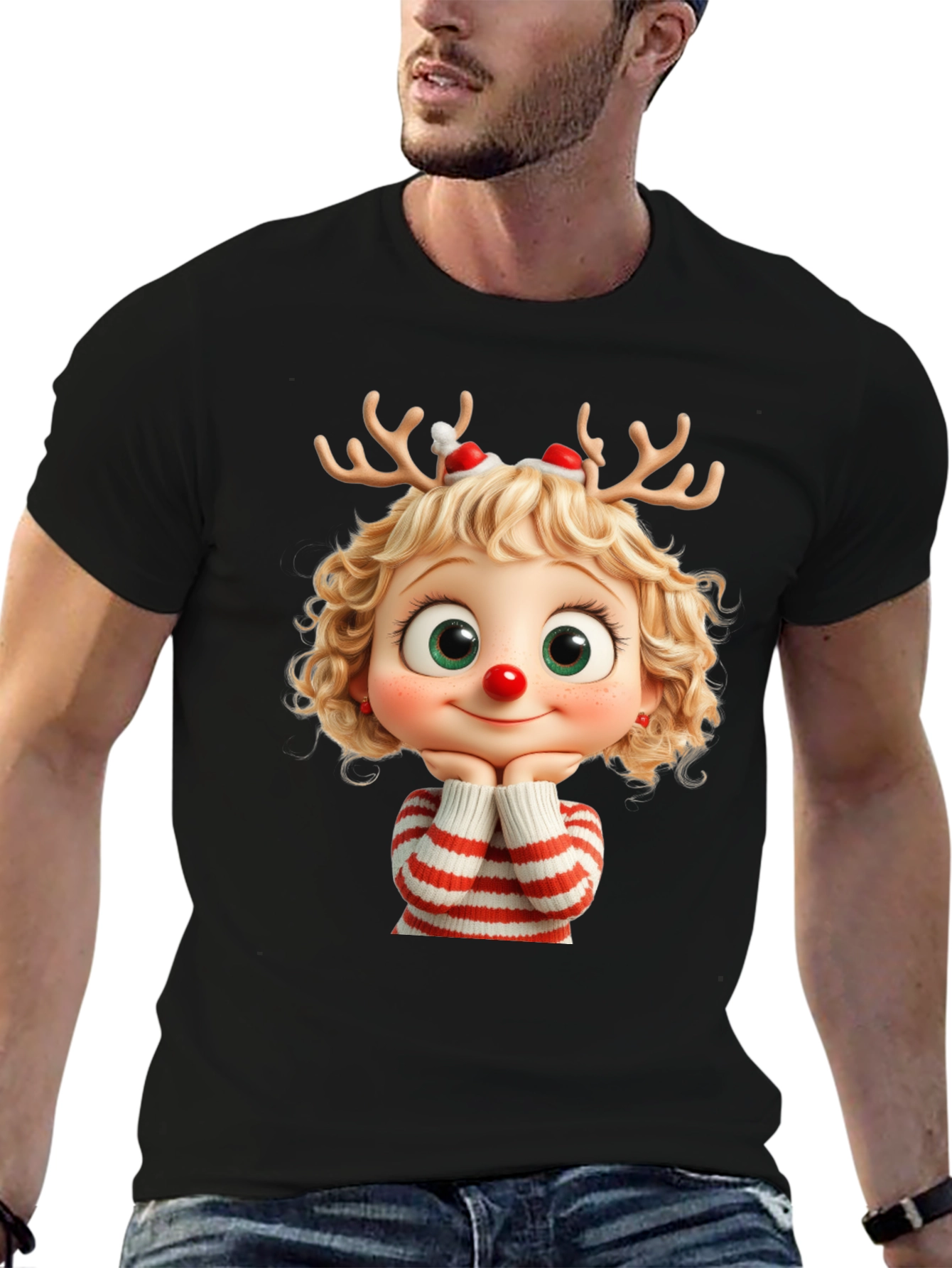 Festive Holiday Cartoon T-Shirt