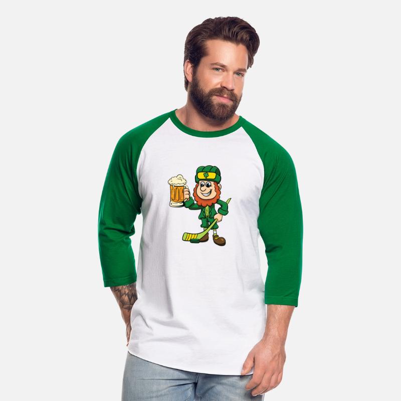 Hockey Ice Hockey Beer St Patricks Day Gift