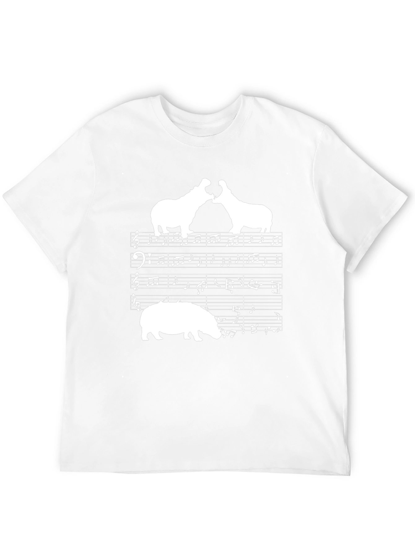 Musical Hippo T-Shirt