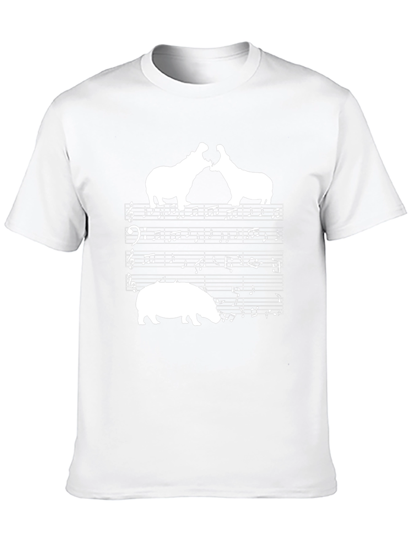 Musical Hippo T-Shirt