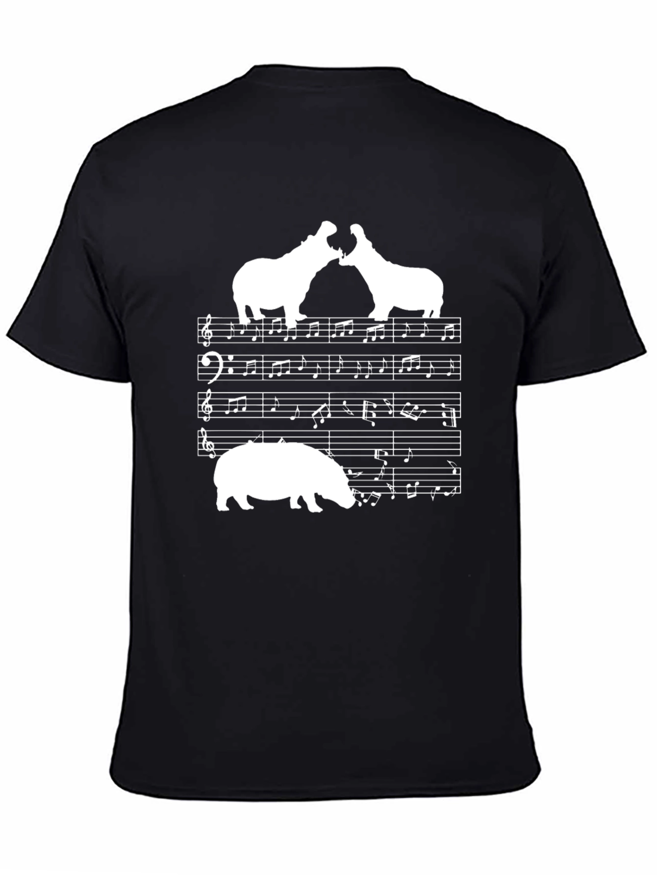 Musical Hippo T-Shirt