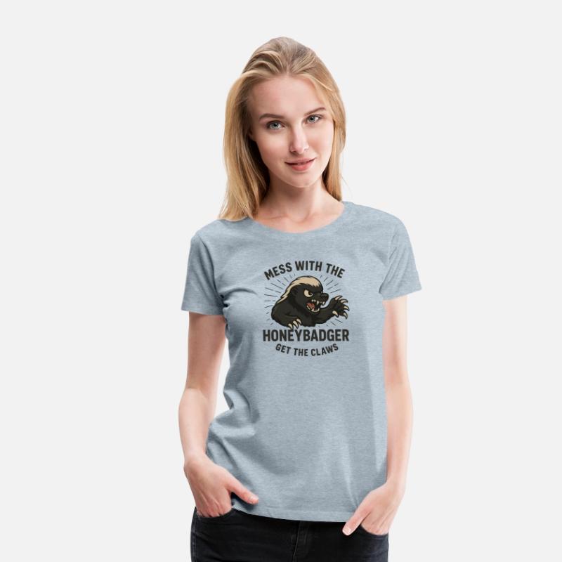 Honeybadger Claws Shirt – Mess with the Honeybadge